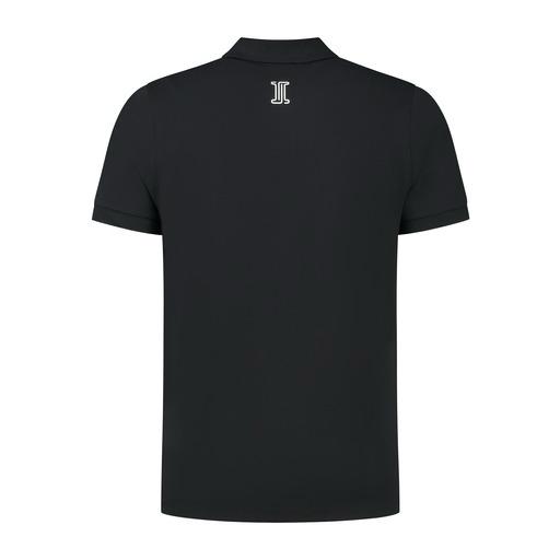 Inferis Prestige Polo Zwart Productfoto Achteraanzicht