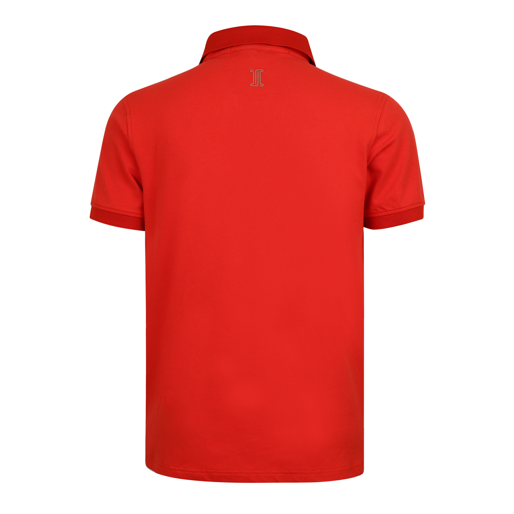 Inferis Distinction Polo Rood Productfoto Achteraanzicht